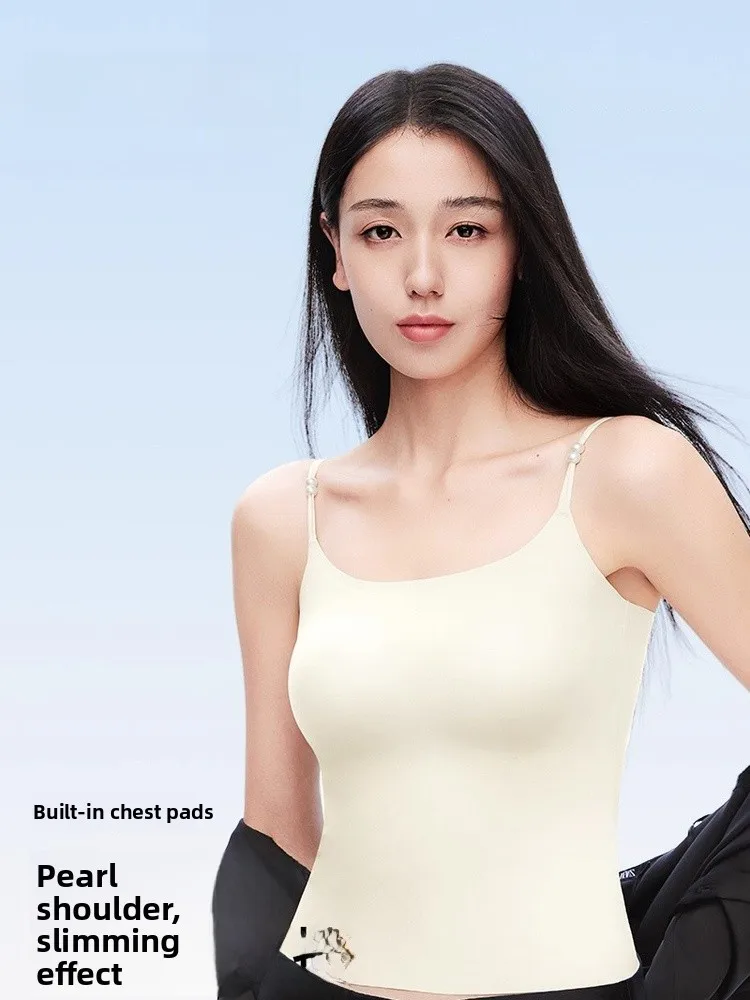 

Herbal Primordial Strapl Brtte Women's Inteated Padded Csole Summer Casual Wear Inner Match Bal Design