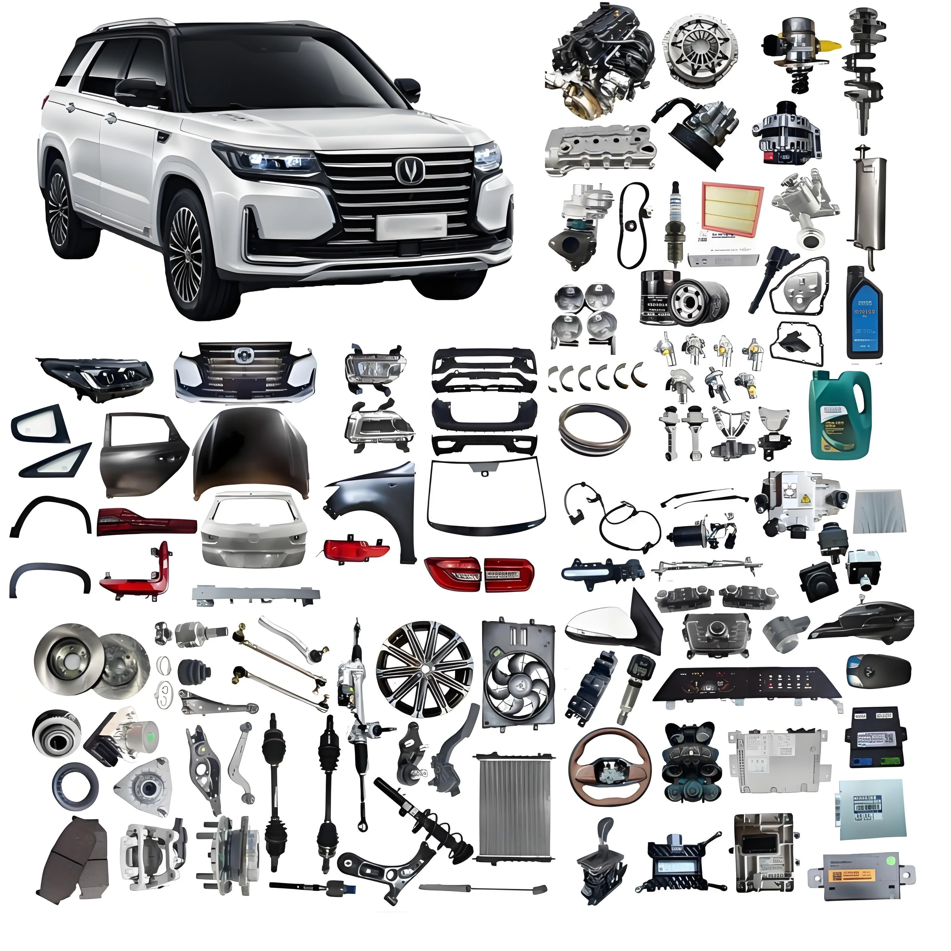 OE S401041-0914  Original and Aftermarket Rear Taillight Changan CS95 PLUS SUV Models Full Range Changan Accessories