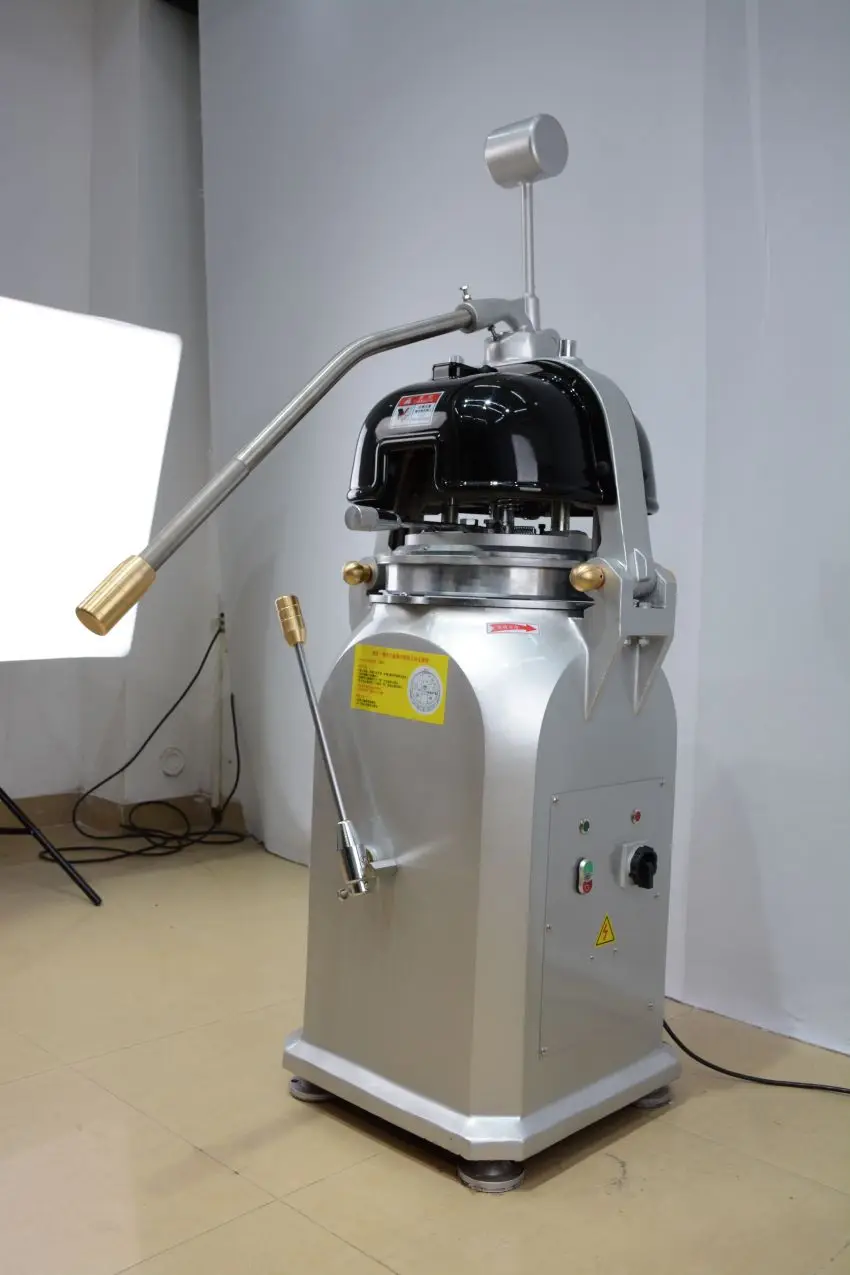 Automatic 20‑200g Adjustable Dough Divider Rounder 16/26/30/36 Pcs Hamburger Dough Ball Bakery Processing Equipment
