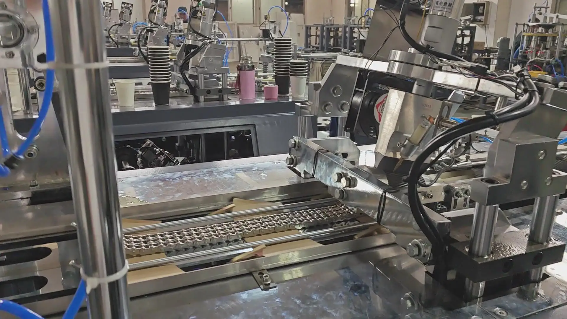 Full Automatic Double Wall Paper Cups Making Machines for Small Businesses