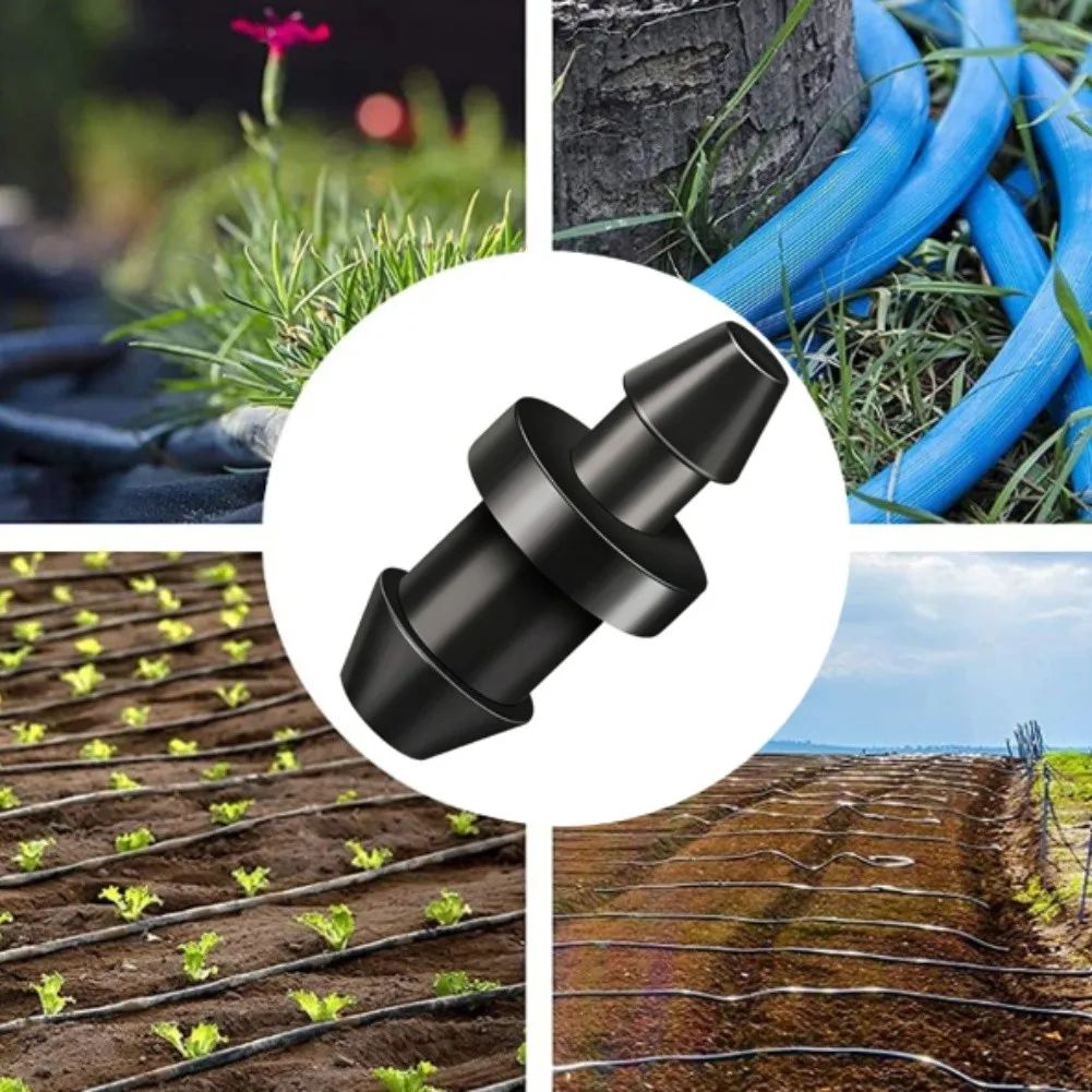 For Drip Irrigation Systems Irrigation Dripline Parts Hose Barb Fitting Garden Water Connector High-quality Plastic
