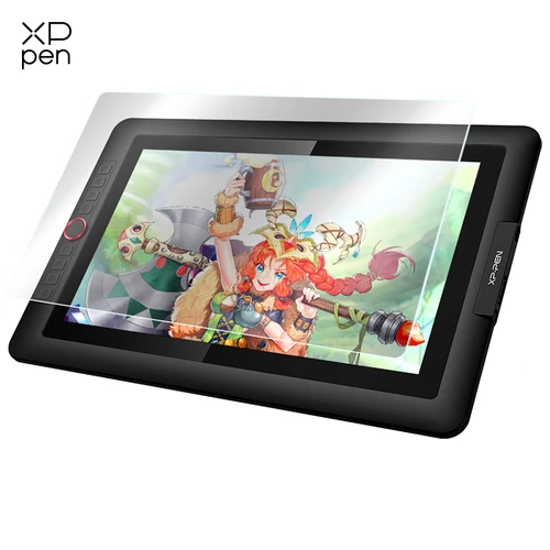 Imagen 1 del producto XP-Pen Película protectora de 15,6 pulgadas para monitor de dibujo con pantalla gráfica Artist 15.6 Pro / Innovator 16 (paquete de 2 piezas en 1)