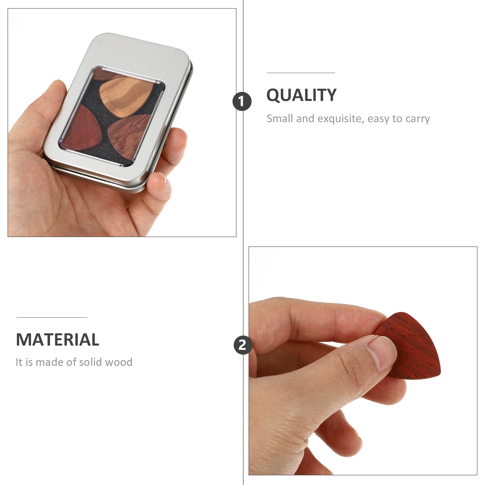 

Guitar Pick Small Size Picks Electric Major Fine Workmanship Folk Acoustic Iron Edges