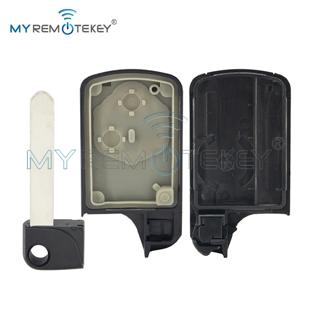 REMTEKEY Smart Car Key Case Fob 2/3 Tasten Uncut Blade für Honda CRV Fit 2009 2010 2011 Remote Shell – Detail 7