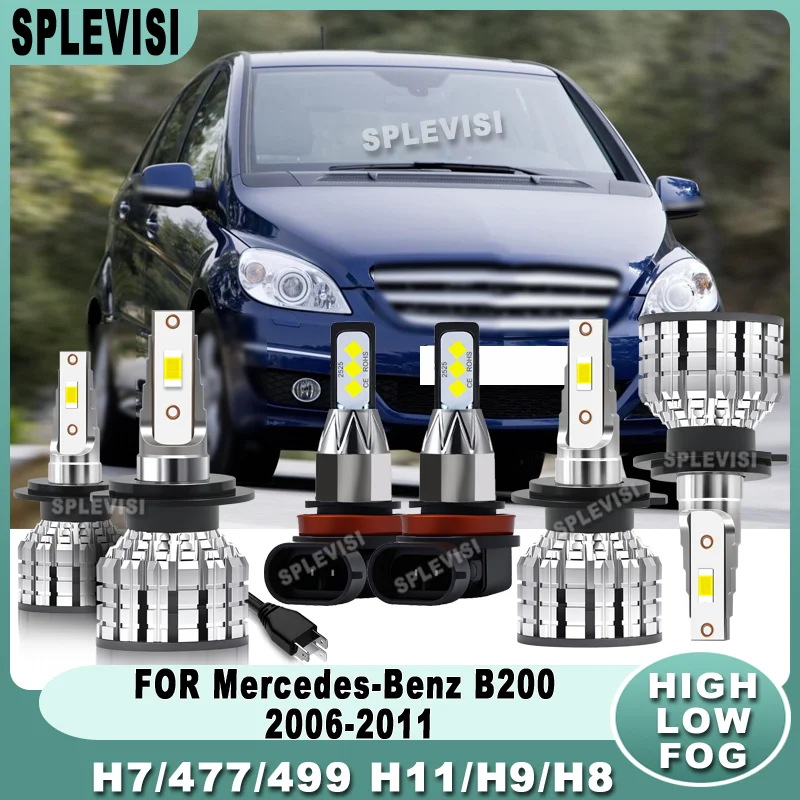Shockproof Energy Saving over 50000H Long Life LED Headlight Fog Light For Mercedes-Benz B200 2006 2007 2008 2009 2010  2011