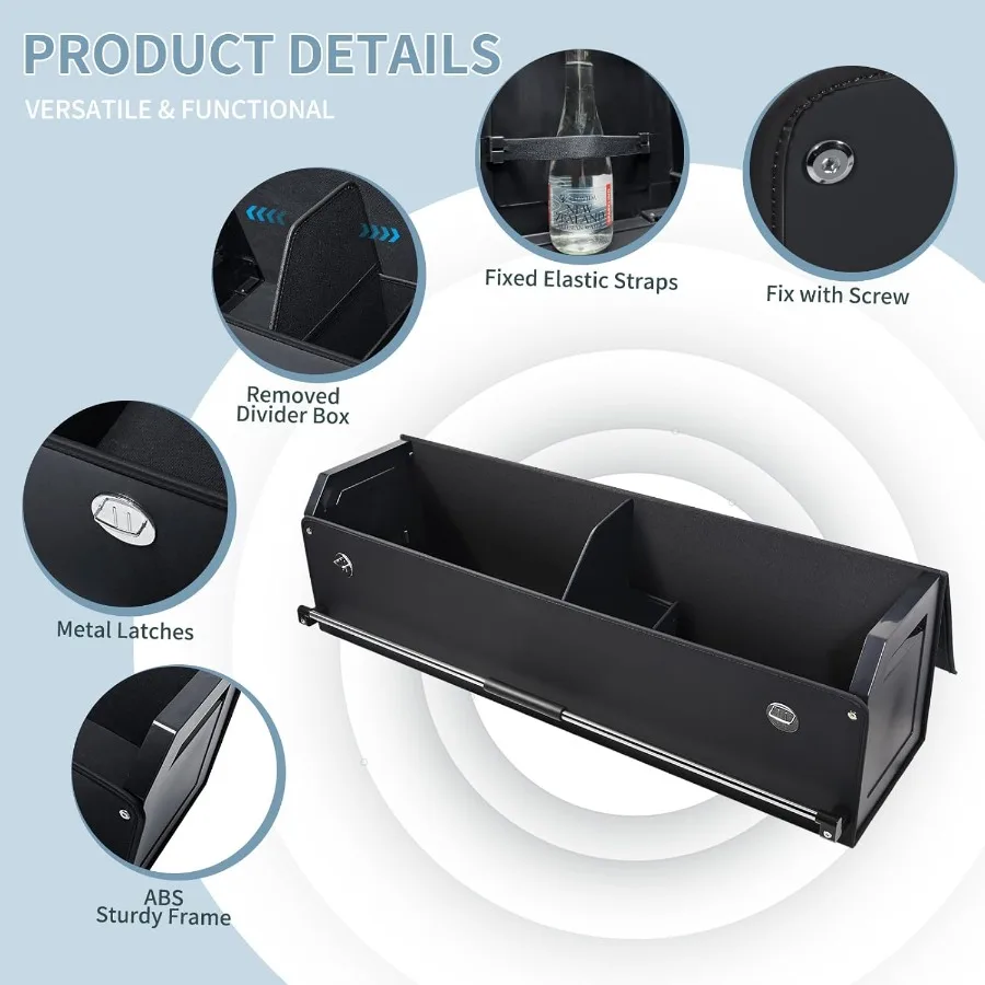 Leather Car Trunk Storage Organizer 6