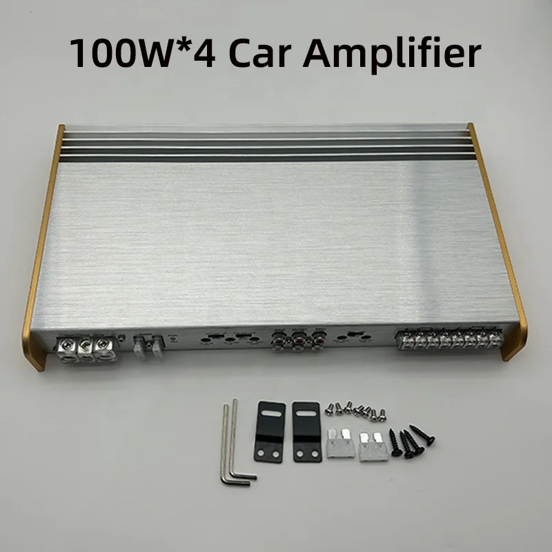 Cheap Price Good Quality 12V Class AB  Car Amplifier 4 Channel  Power Amplifier for Car Audio
