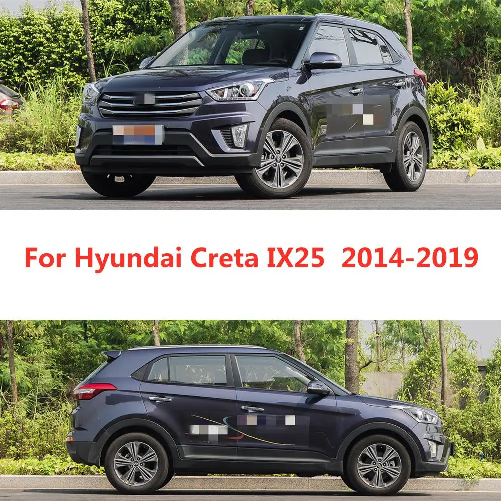 For Hyundai Creta IX25 2014 2015 2016 2017 2018 2019 Window Vent Visor Sun Rain Deflector Guard Rainwear Rain Shield Shelters