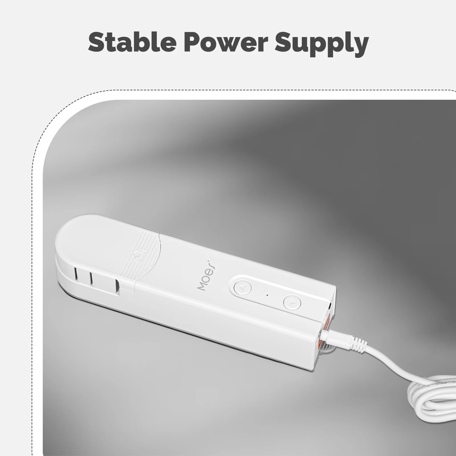 Plug-in power supply for the MOES smart blind motor