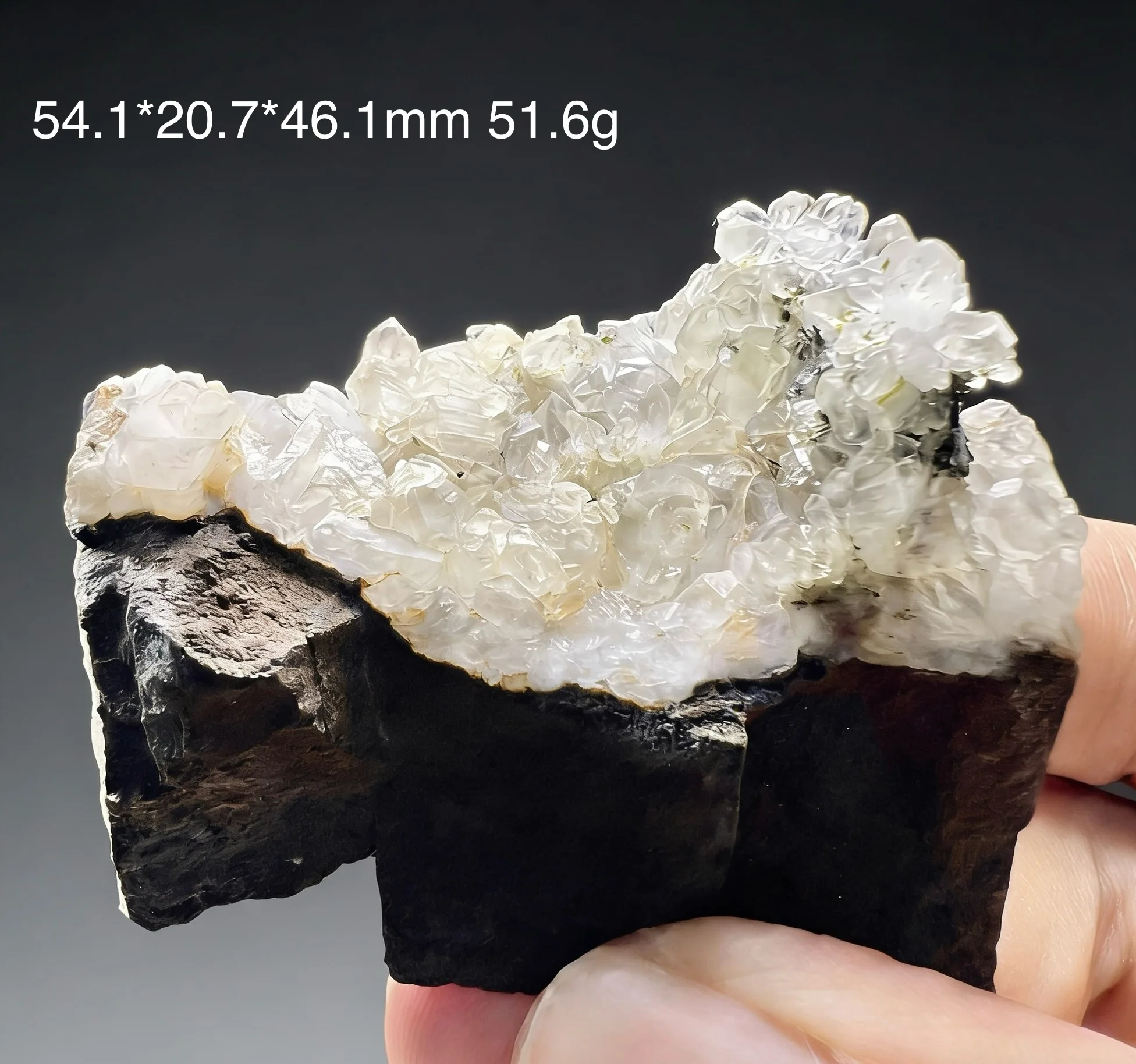 

Selected natural Namibian crystal cluster coexisting mineral raw stone crystal specimen for appreciation, collection and display