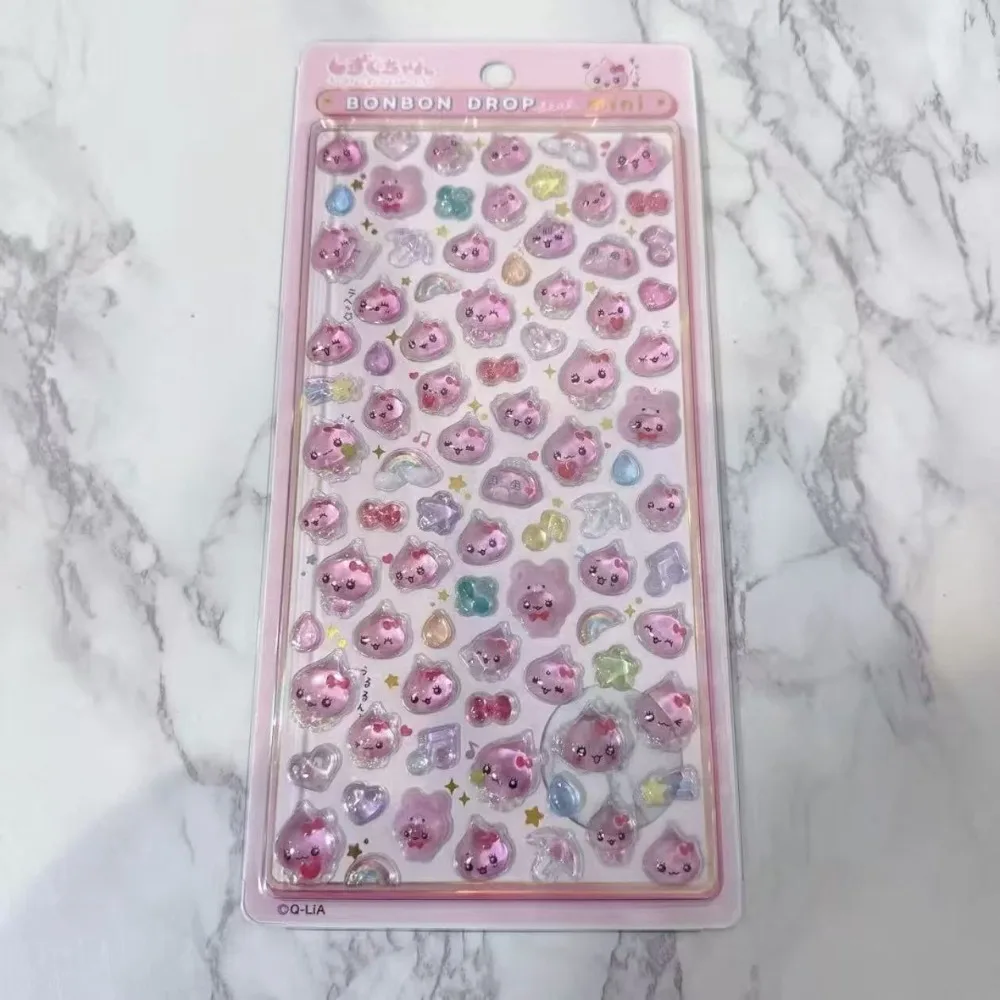 Kawaii Tamagotchi Stickers Cartoon Creative Peripheral Phone Case Transparent Sticker Hand Account Material Friend Birthday Gift image 5