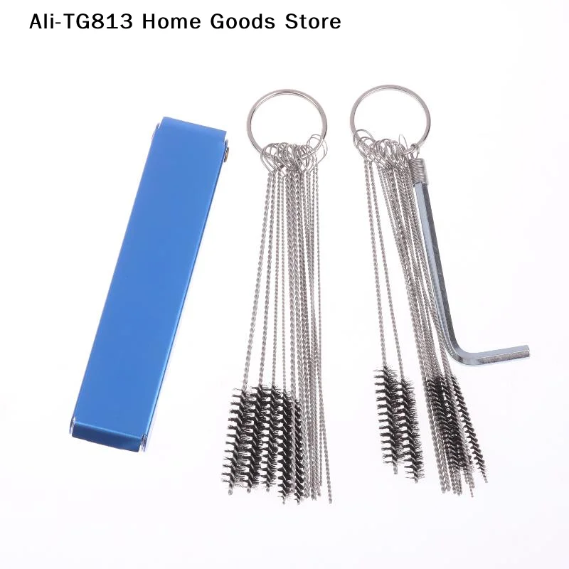 

1 Set Cleaner Tool Carburetor Carbon Dirt Jet Remove Cleaning Needles Brushes For Automobile Motorcycle ATV Welder Carb Chainsaw