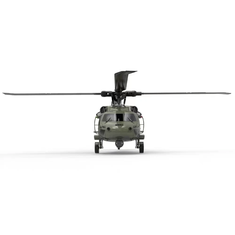 F09 UH60 بلاك هوك RC نموذج الطيران 6-محور الدوران 6CH المزدوج فرش السيارات Rtf لعبة التحكم عن بعد