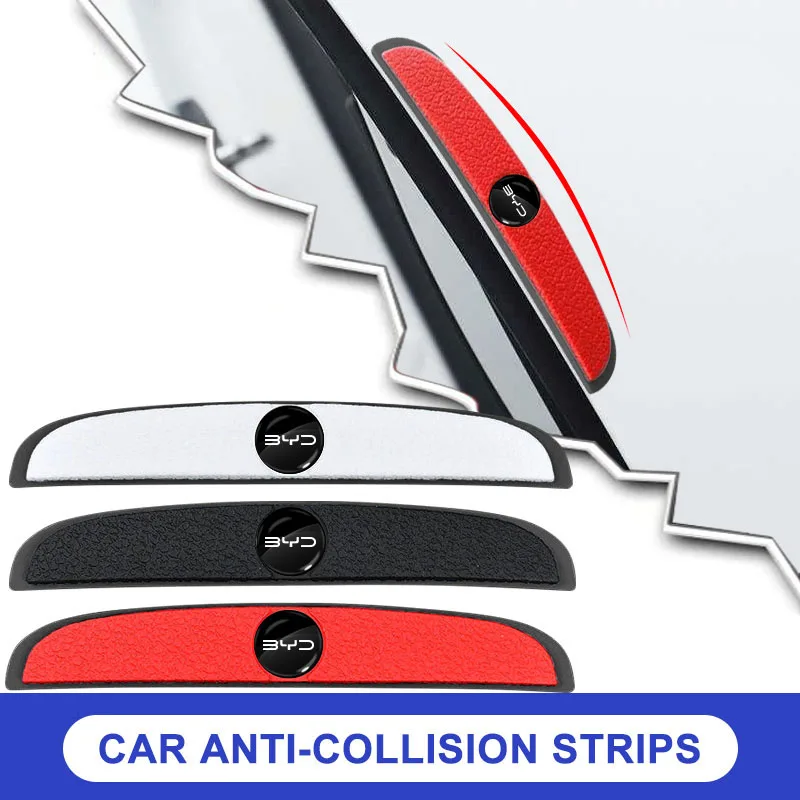 

Комплект из 4 защитных накладок на кромку двери автомобиля от царапин и ударов для BYD F3, I3, F0, F6, S6, S8, E5, E6, G3, G6, L3, S7, M6, Tang, Song, Qing Yuan