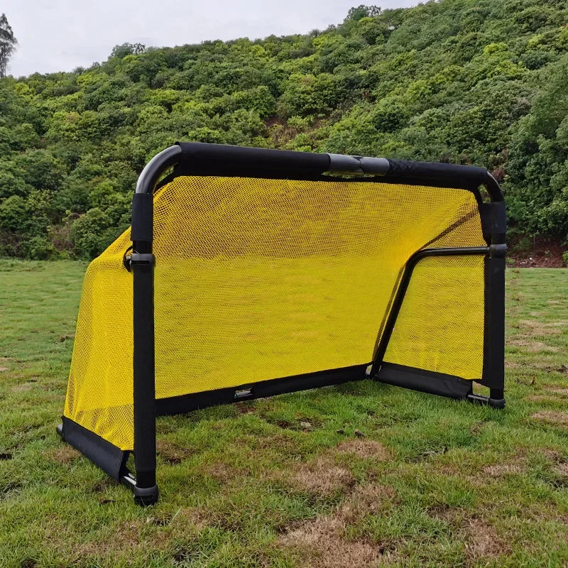 5*3FT Collapsible Portable Goal Post Solid Frame Folding Mini Football Goal Foldable Mini  Aluminum Soccer Goal for Kids