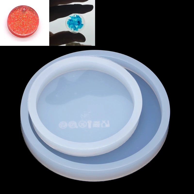 Silicone Molds for Epoxy Resin Cups Mats Round Coaster Molds Epoxy Casting Crafts DIY Handicrafts Decor Making Tool