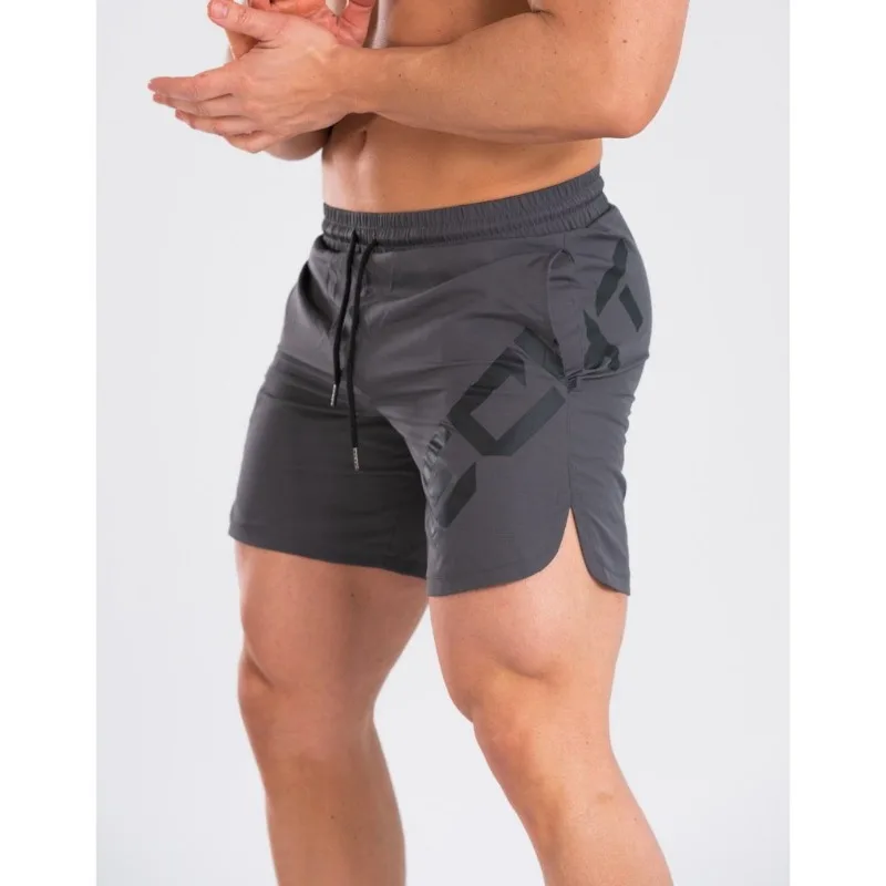 Short de sport décontracté pour hommes, slim, Fitness, sport musculaire, séchage rapide, pantalon court de basket-ball, plage, course à pied, survêtement, été