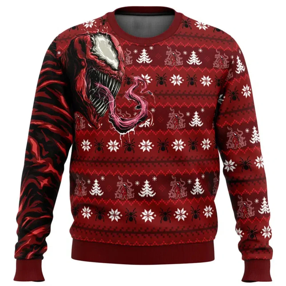 

Ugly Christmas sweaters, men's and women's pullovers, hot selling round neck long sleeved tops, Christmas clothing 2025 new spor