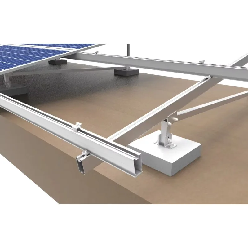 Solar Ground Mounting Bracket Photovoltaic Ground Support Solar Panel Ground Mounting System - Detail 1