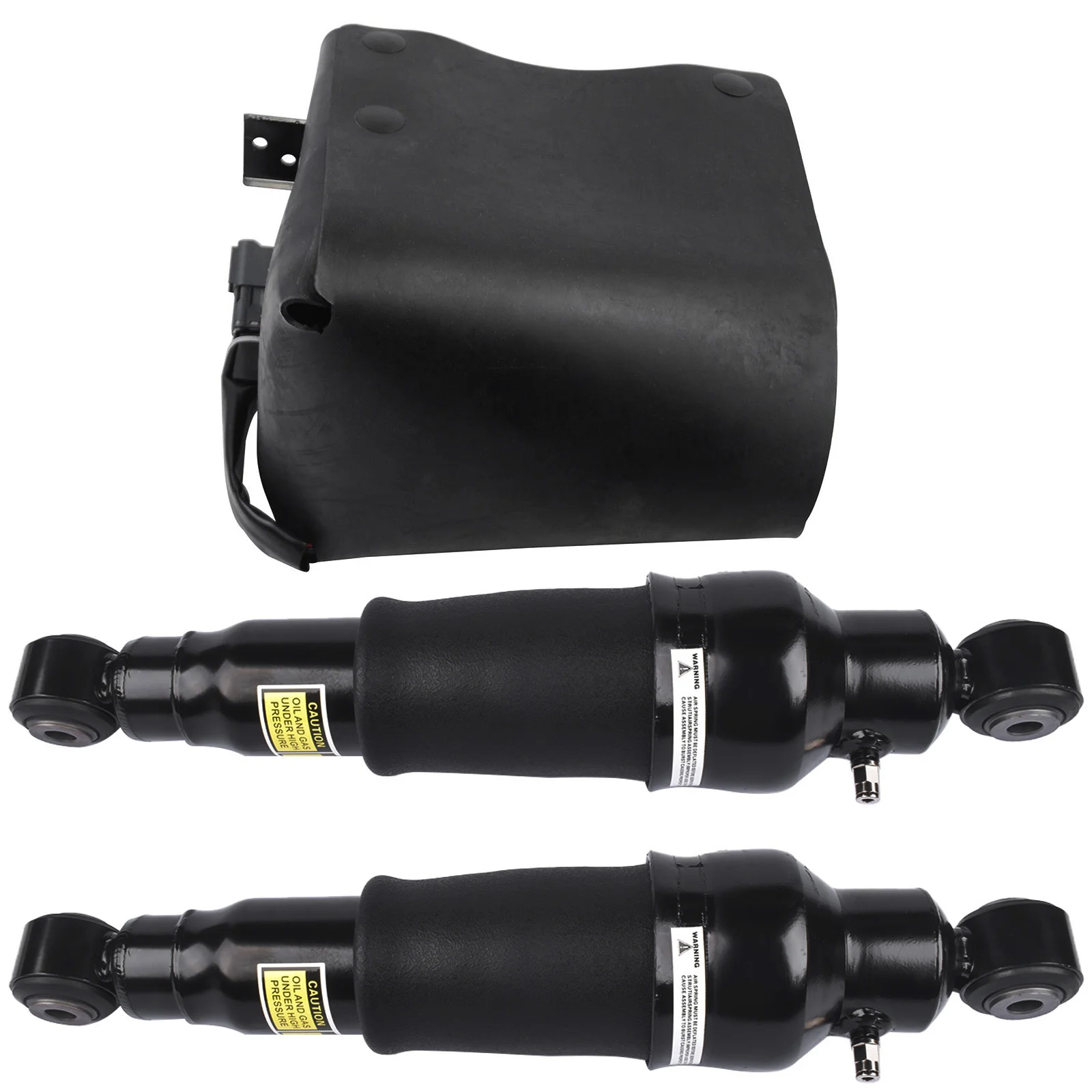 

Shock Absorbers Rear Air Shock Absorbers + Compressor Pump Set of 3 Fits for Nissan Armada 2005-2015 Infiniti QX56 2004-2010