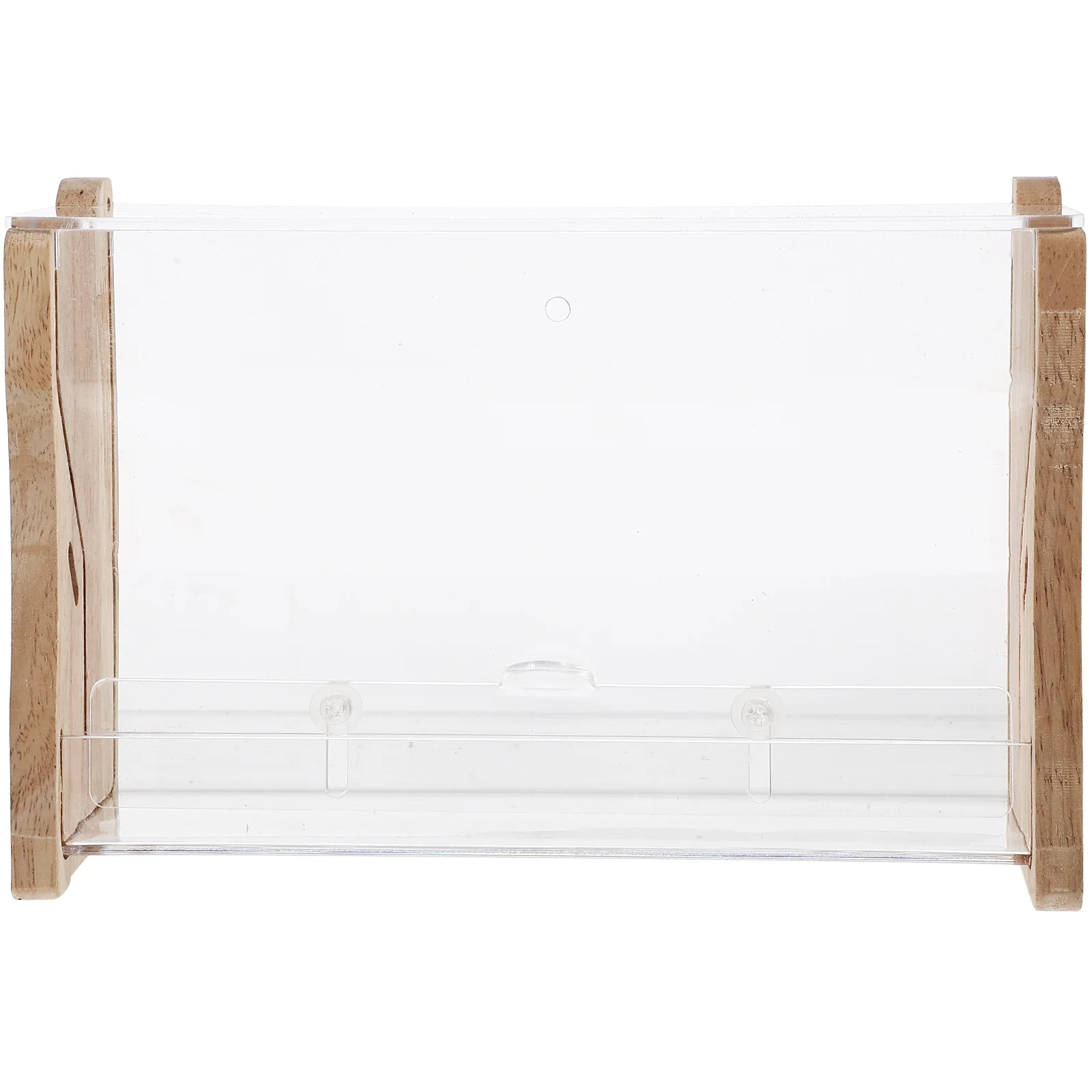 

Automatic Chicken Feeder Box Transparent Acrylic Rutin Chicken Food Container Multi-Use Poultry Feeding Bowl Durable For