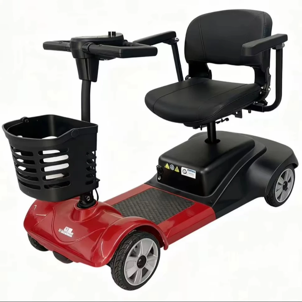 

Электрический скутер для пожилых Airo, комфортный и удобный, модель Evride L001, максимальная скорость 20 км/ч