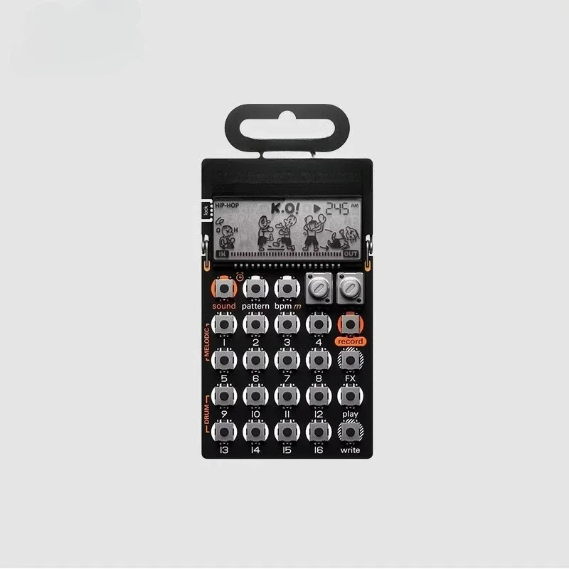 Pocket Synthesizer PO-3 Convenient Sampler Sequencer
