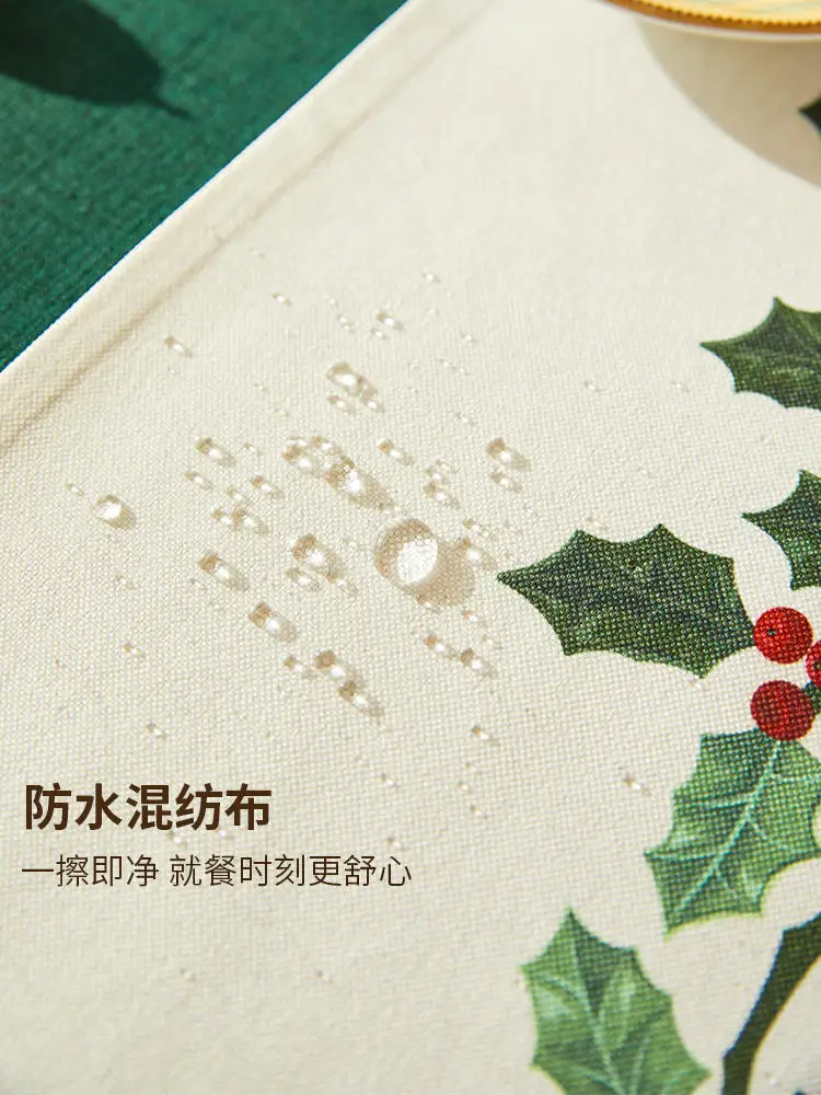 White Vintage Light Luxury Atmosphere Sense Chest Cover Cloth Tea Table Cloth Tea Flag Table Runner