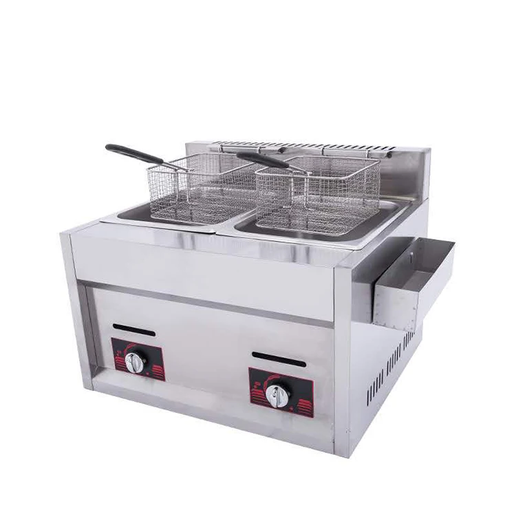 

Factory Price Commercial Stainless Steel Restaurant Gas/Electric Powered Deep Fryer
