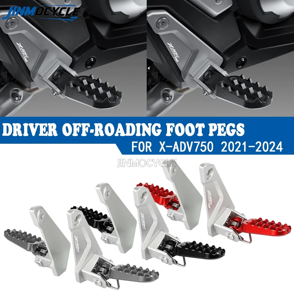 

Rear Folding Footrest Foot Peg Pedal Side Stand Enlarger Extension For HONDA X-ADV 750 XADV X-ADV750 2021 - 2025 2026 2024 2023