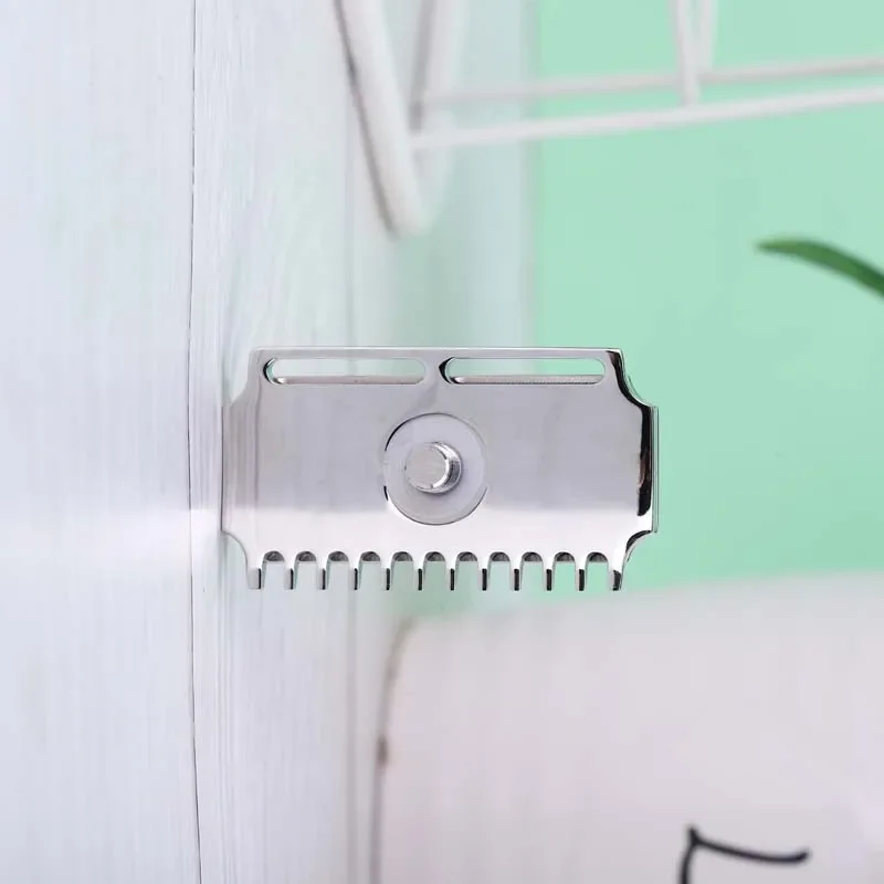 YAQI нержавеющая сталь с лезвием 0,7 мм Vostok 70DC полированная двойная расческа безопасная бритвенная головка для зрелых мужчин портативный инструмент для бритья