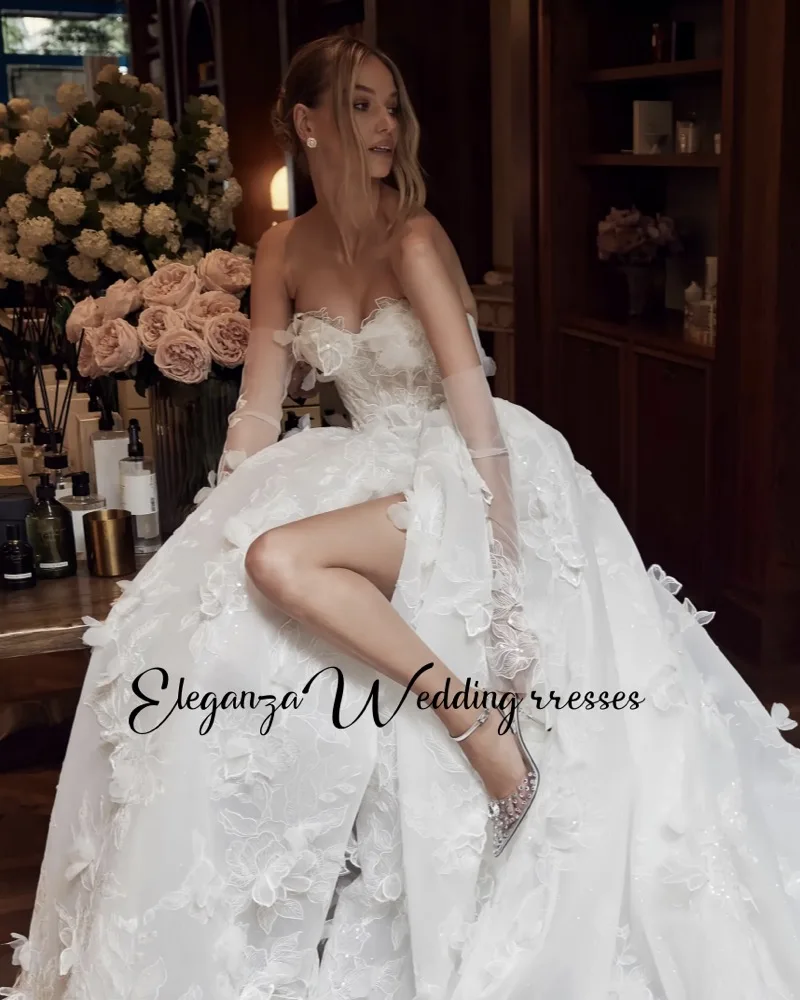 Vestido De Novia De encaje personalizado vestido De baile Manga Larga Noiva Sob Medida Original Mais Vendido Gelinlik Vestidos De Novia