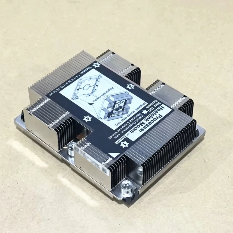 CPU Heatsink Cooling Fan Module For Lenovo ThinkSystem SR630 Server 01KP696 01KP697 01KP650 High Performance Processor Cooler
