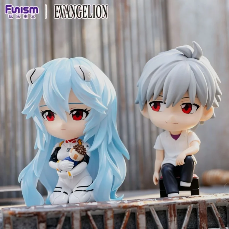 Funism Neon Genesis Evangelion Completion Project Series Vol.2 Official Genuine Blind Box Shinji Ikari Asuka Pvc Anime Figures