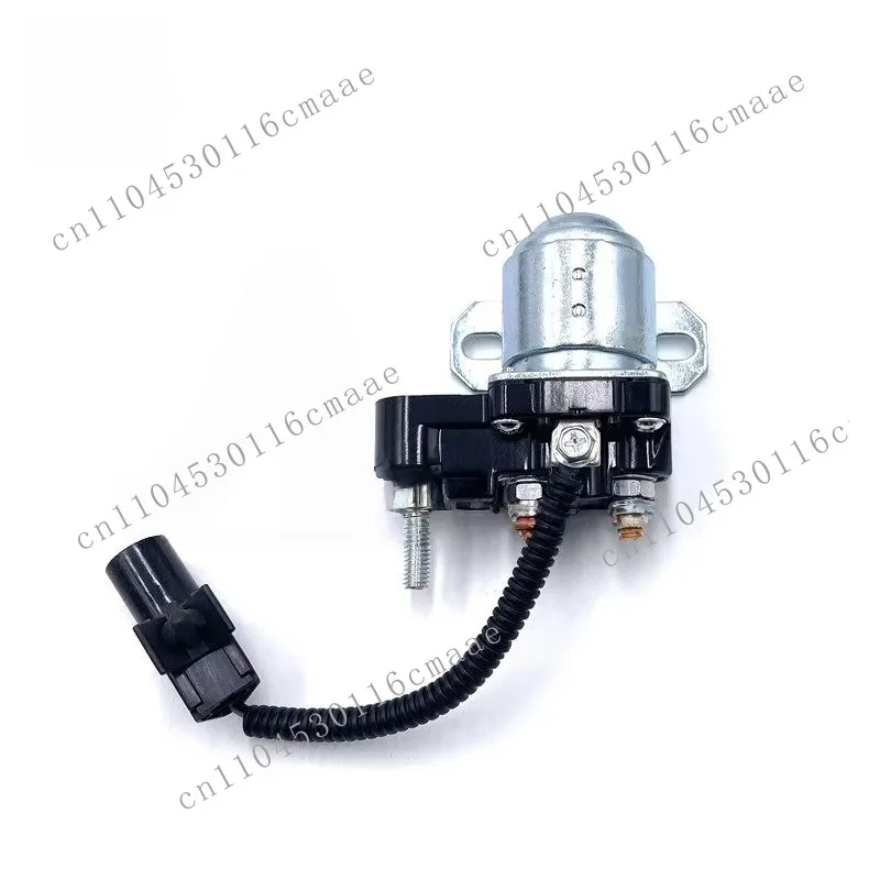 Construction Machinery Parts Excavator Starter Relay ME201117 for SY195 SY205 SY245H 6D24 6D34 Engine 24V 80A Preheating Relay