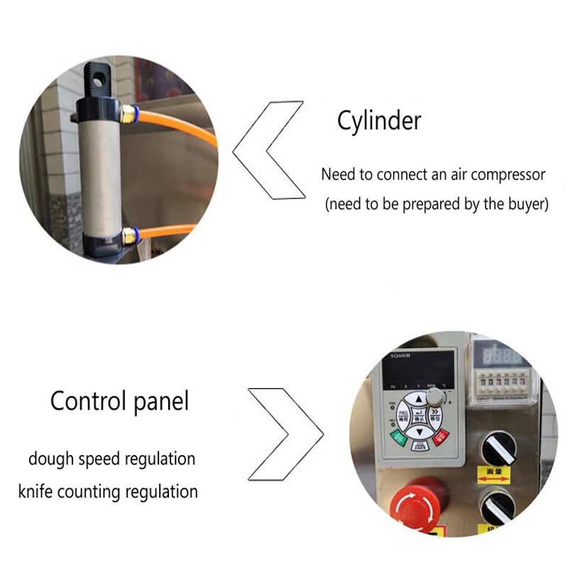 Commercial Dough Ball Maker Making Rolling Cutter Cutting Machine