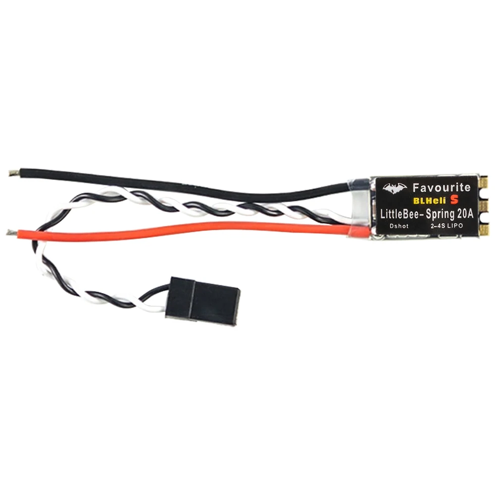 9imod fvt littlebee 20A/30A ESC BLHeli_S Opto 2-6S เครื่องควบคุมความเร็วแบบไร้แปรงรองรับ mulitshot dshot สำหรับโดรน RC FPV