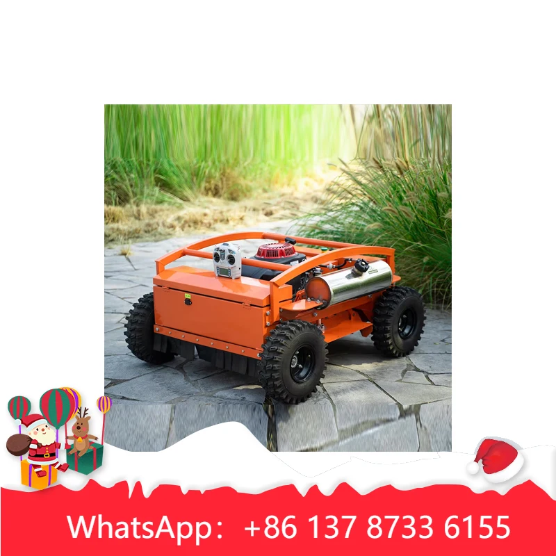 

Smart Cordless RC Lawn Mower With Folding Handle 4-Stroke Industrial Grade Zero Turn Mower For Slopes-Available For Sale