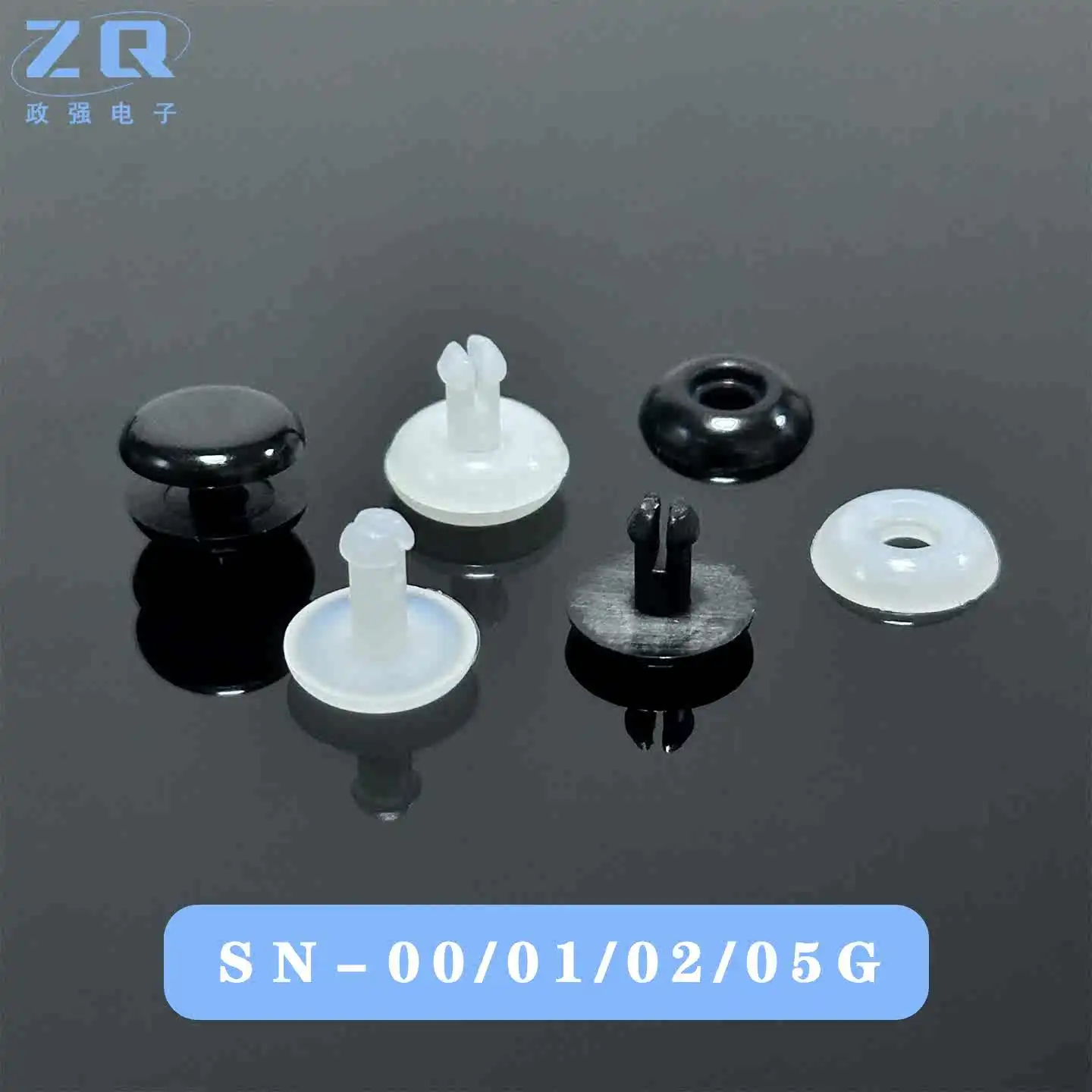 SN-00G/01G Plastic stationery mother-child buckle plastic printing binding buckle rivet bonding deduction book buckle
