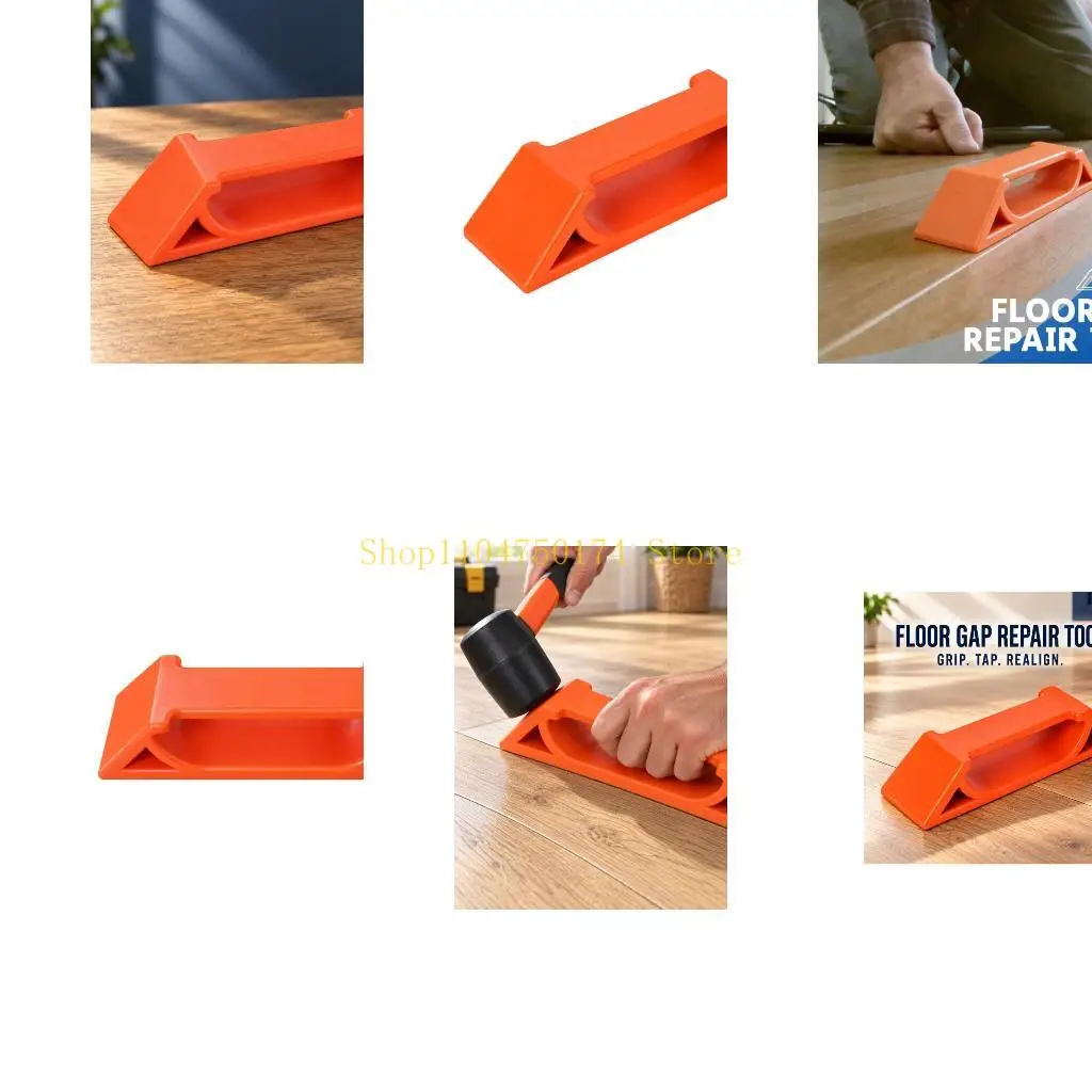 Flooring Gaps Adjuster Repair Tool with Integrated Handle and Adhesive Pad Top Sale