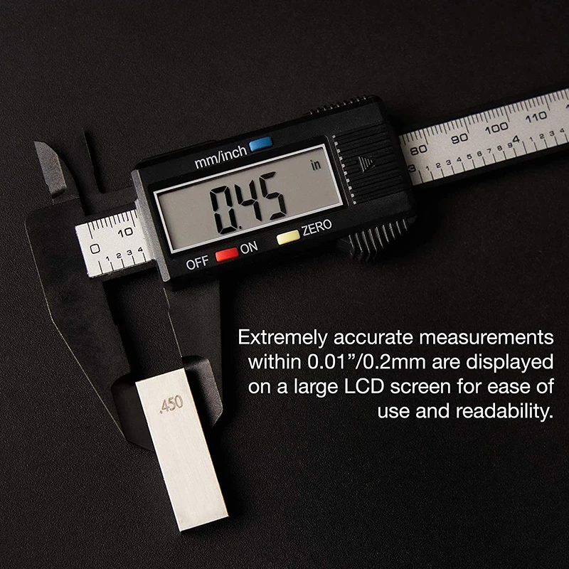 

Electronic Ruler Vernier Digital Caliber Plastic Caliper Pachometer Digital Caliper Measuring Tool Digital Calibrator Micrometer