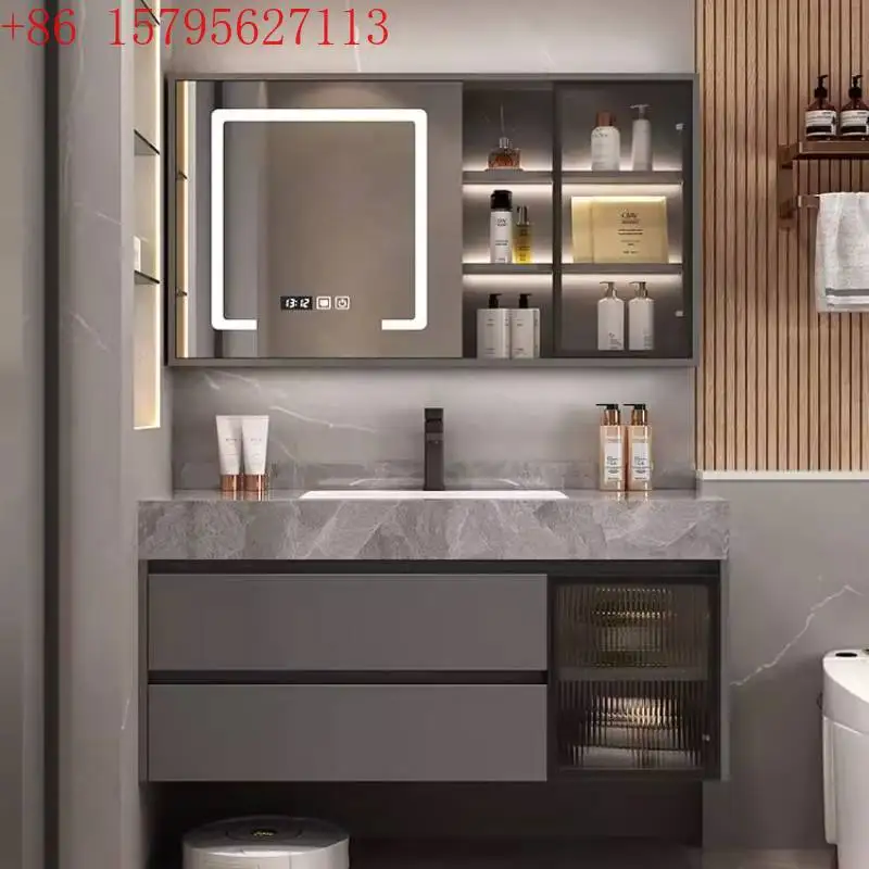 Decorating Bathroom Storage Cabinet Glass Simple Hotel Home Bathroom Storage Cabinet Display Modern Muebles Para Hogar Furniture