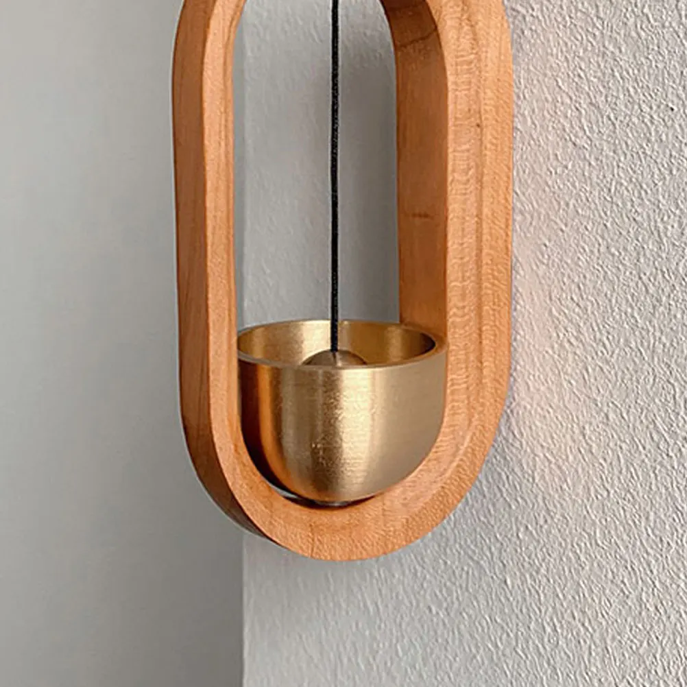 

2 Sets Wind Chime Doorbell Accessories Retro Decorative Bells Business Entry Refrigerator Shopkeeper Copper Office Home Garden