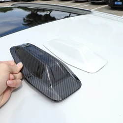 For BMW G26 I4 Active Tourer U06  X1 U11 2021-2024 ABS Carbon Fiber Car Roof Shark Fin Antenna Cover Decorative Car Accessories