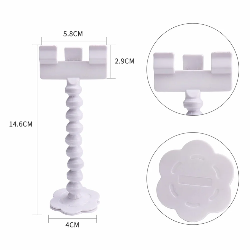 

UTHCLO Clip for Phone Leash Pet Photo Tool Cell Attachment White