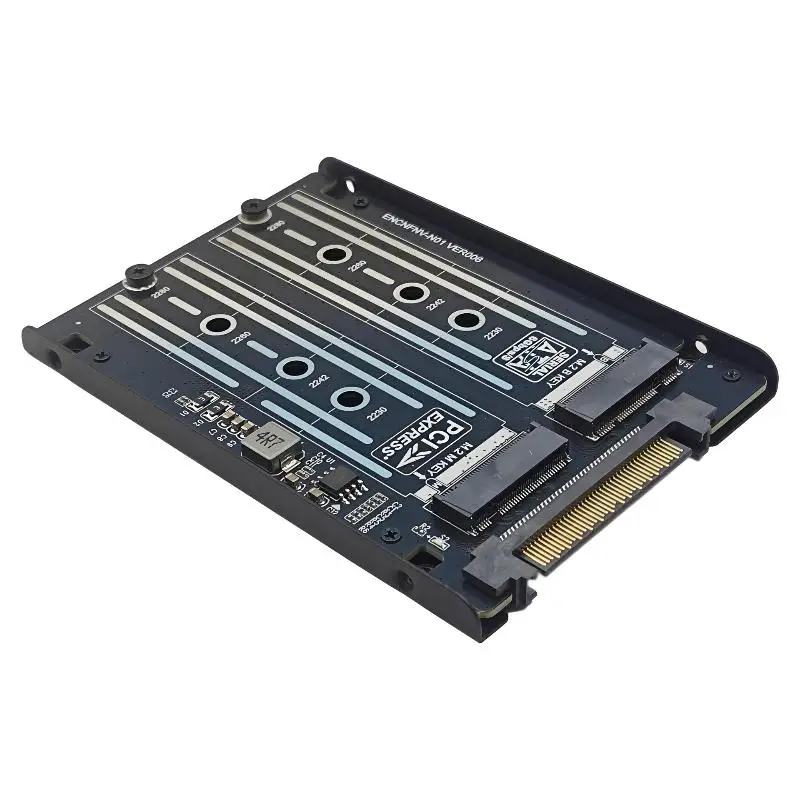 Efficient Data Transit with 2230 2242 2260 2280 M.2 SSD to U.2 SFF-8639 Adapter Riser Card