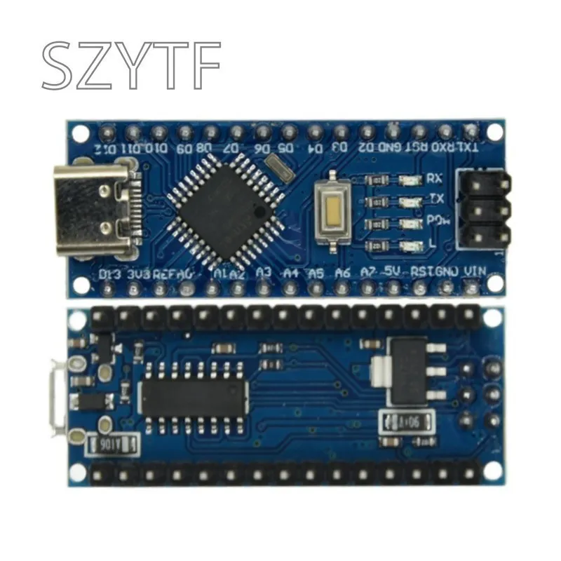 Mini / Type-C / Micro USB Nano 3.0 With The Bootloader Compatible Nano Controller For CH340 USB Driver 16Mhz ATMEGA328P