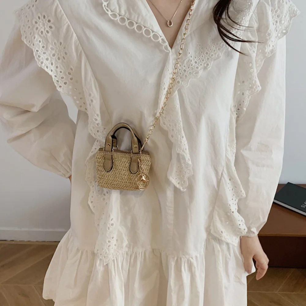 Fashion Straw Cross…