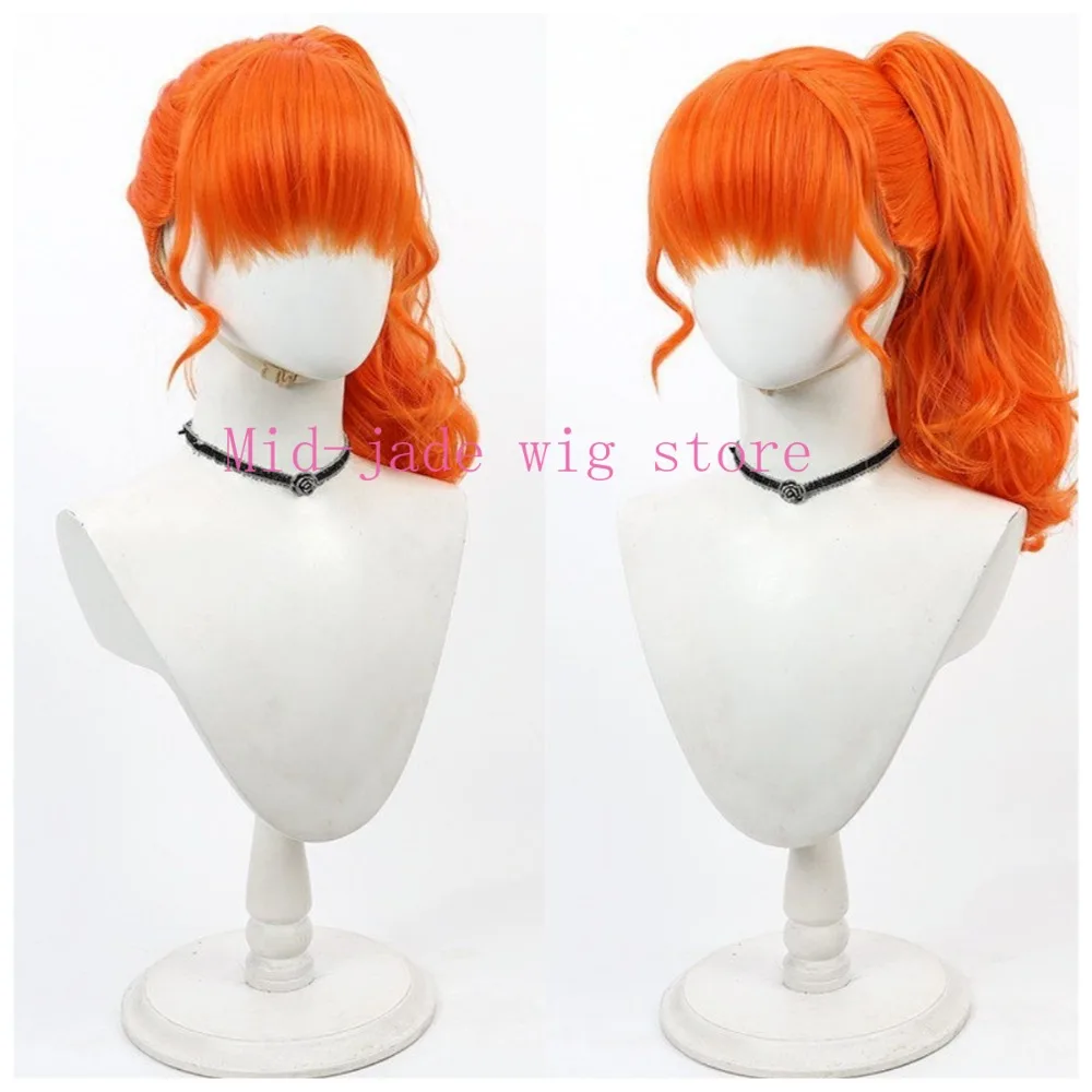 Anime Himari Arisugawa Cosplay Wig Styled Hair for Spring Halloween Festival Convention and Stage Photography