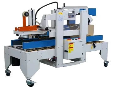 Semi Automatic Flaps Fold Carton Sealer Carton Sealing Machine